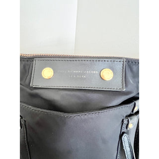 Marc Jacobs Black Nylon Preppy Sia Crossbody Bag Adjustable Straps Women's