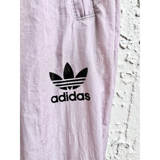 NWT Adidas Original Elastic Waist Cuffed Jogger Pants Purple Women's Size Small