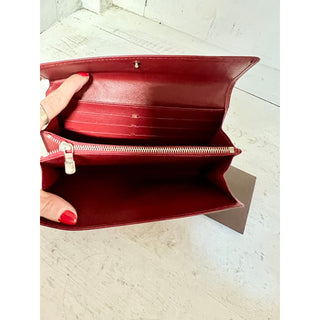 Louis Vuitton Sarah Epi Textured Leather Continental Wallet Castillan Red