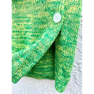 NWT Lovers And Friends Crop Top & Genia Knit Skirt Set Green Ombre Women's Small