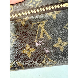 Louis Vuitton Paris Eugenie Brown Monogram Coated Canvas Flap Wallet