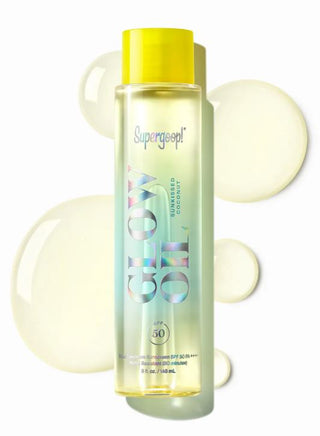Supergoop! Glow Oil SPF 50 Ultra-Nourishing Body Oil Sunkissed Coconut