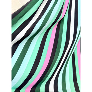 Diane Von Furstenberg Striped Tilly Midi Wrap Dress Multicolor Women's Medium