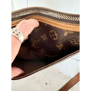 Louis Vuitton Odeon PM Monogram Leather Shoulder Crossbody Messenger Bag Brown
