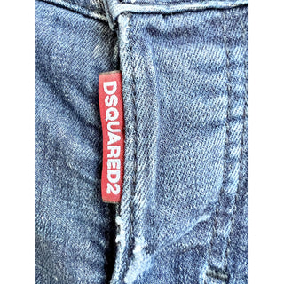 Dsquared 2 Mid Rise Slim Skinny Leg Jeans Kinky Wash Denim Blue Women's 36 /US 4