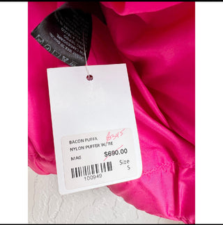 Bacon puffer jacket, S