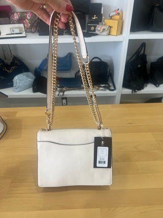 Coach klare cross body leather bag with daisy embroidery