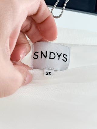 Sndys matching set long skirt and crop top, top S / bottom XS