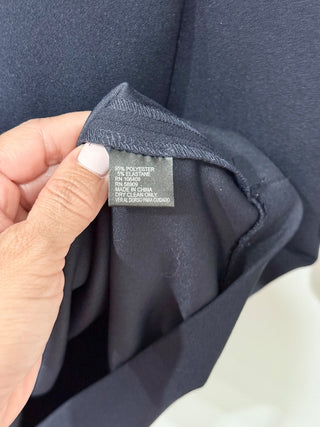 Antonio Melani Bell Sleeve Stretch Above Knee Sheath Dress Navy Blue Women's 4