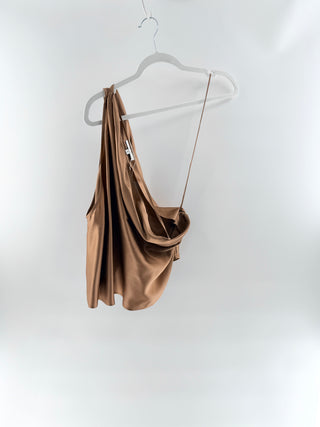 The sei 100% silk asymmetrical top, 4