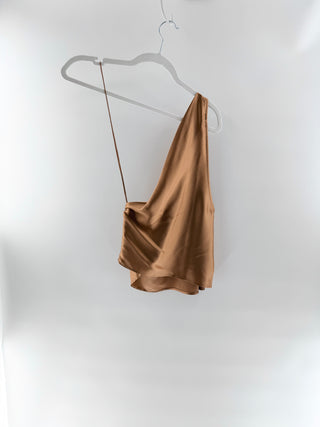 The sei 100% silk asymmetrical top, 4