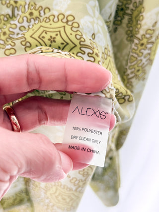Alexis print romper, M