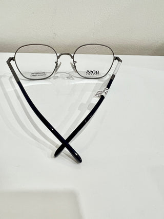 NWOT Hugo Boss 1109/F 9T9 Titanium Temple Optical Frames Rectangle Oval Eyewear