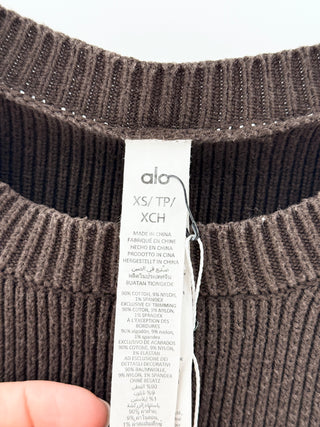 ALO long oversized knit sweater, XS - oversized