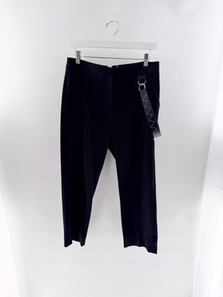 Alexis crop pants with lanyard detail, S