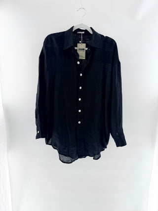 Vitamin A oversized 100% linen shirt, S