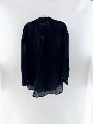 Vitamin A oversized 100% linen shirt, S