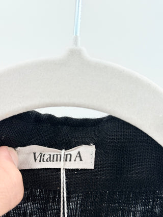 Vitamin A oversized 100% linen shirt, S