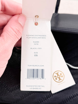 Tory Burch flemming distressed leather bag