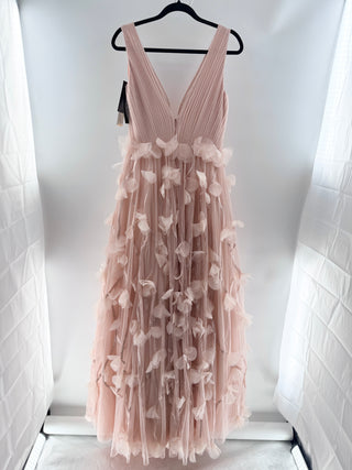 Basix the label sleeveless tulle gown with embellishments, 8