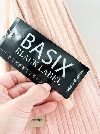 Basix the label sleeveless tulle gown with embellishments, 8