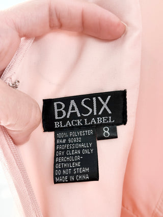 Basix the label sleeveless tulle gown with embellishments, 8