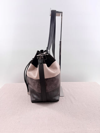 Proenza Schouler leather bucket bag with long strap
