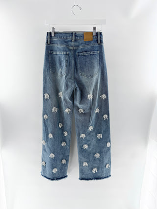 Simkhai embellished jeans, 25