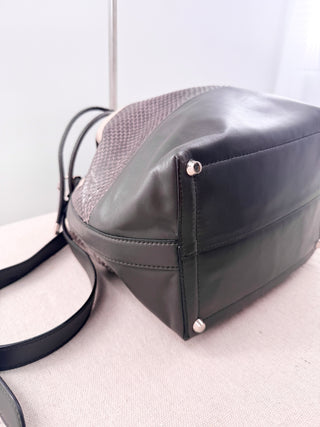Proenza Schouler leather bucket bag with long strap