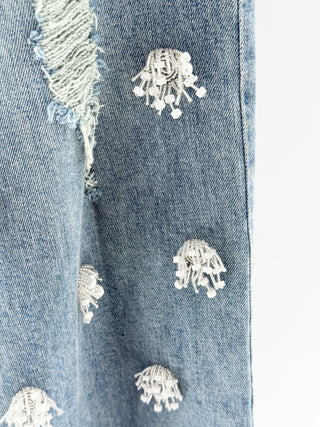 Simkhai embellished jeans, 25