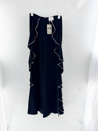 Cinq a sept embellished flare pants, 0
