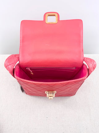 Chanel Coco Luxe Quilted Leather Flap Crossbody Bag