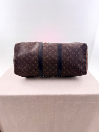 Louis Vuitton Betty Boop Custom Hand-Painted Keepall Duffle Bag 50cm, 50cm