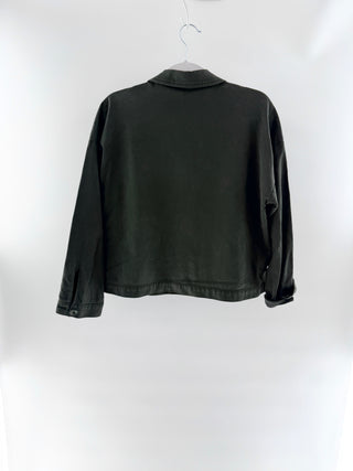 Eileen Fisher canvas jacket, petite M