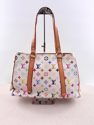 Louis Vuitton Multicolor Monogram x Takashi Murakami Aurelia MM Tote Bag