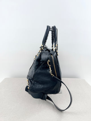 Balenciaga motorcycle city handbag in leather