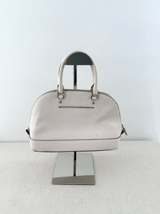 Coach top handle small leather bag