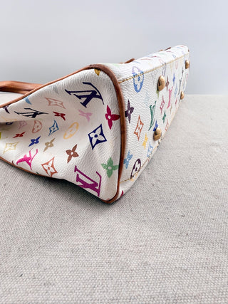 Louis Vuitton Multicolor Monogram x Takashi Murakami Aurelia MM Tote Bag