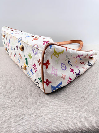 Louis Vuitton Multicolor Monogram x Takashi Murakami Aurelia MM Tote Bag