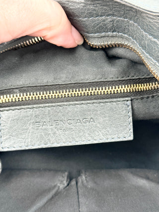 Balenciaga motorcycle city handbag in leather