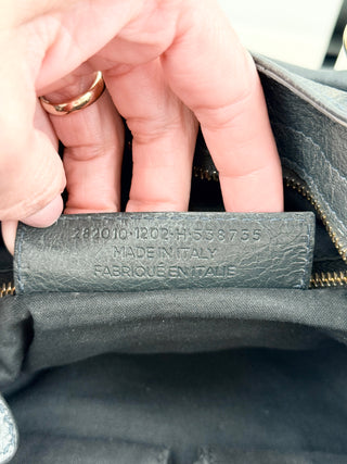 Balenciaga motorcycle city handbag in leather