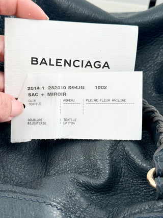 Balenciaga motorcycle city handbag in leather