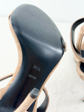 Alexander Wang suede high heel sandals, 36.5