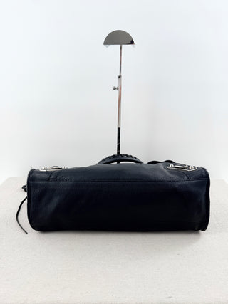 Balenciaga city classic bag medium metallic edge
