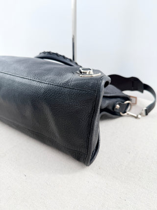 Balenciaga city classic bag medium metallic edge