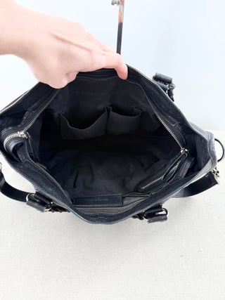 Balenciaga city classic bag medium metallic edge