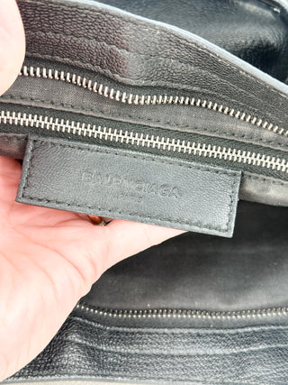 Balenciaga city classic bag medium metallic edge