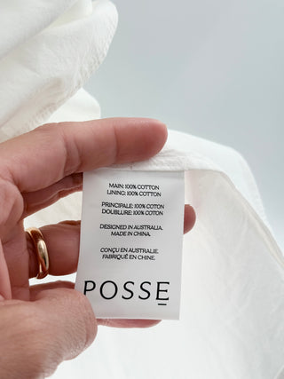 Posse open back sleeveless top, XXS