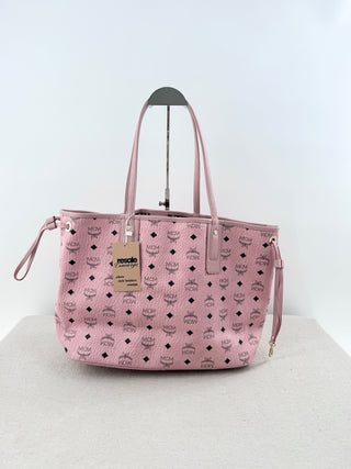 MCM reversible leather tote liz bag