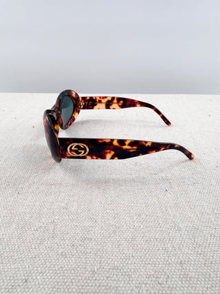 Gucci GG 2400/N/S Oval Tortoiseshell Sunglasses